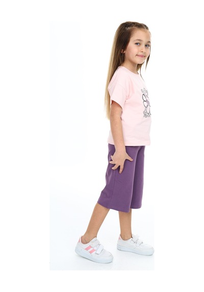 Toontoy Kids Toontoy Kız Çocuk Daisy Yazılı Çiçek Baskılı Kaprili Takım Pudra Toontoy Kids Toontoy Kız Çocuk Daisy Yazılı Çiçek Baskılı Kaprili Takım Pudra