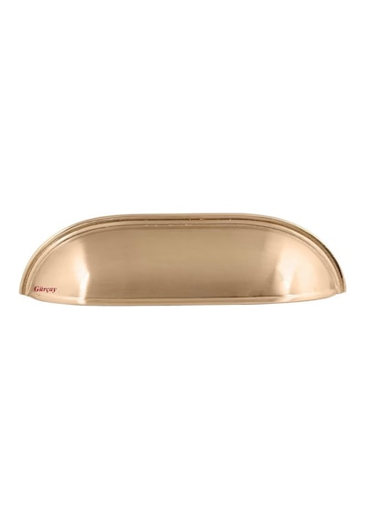Gürçayhırdavat Gürçay Lüks Çanak Kulp Mat Altın 96Mm (2 Adet)