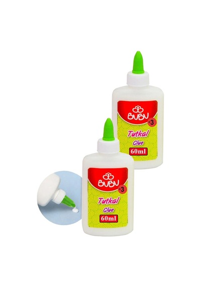 Beyaz Tutkal 60 Ml 2 Adet Bubu Beyaz Mobilya Tutkalı 75 Gr Ahşap Tutkalı Su Bazlı Çok Amaçlı Beyaz Tutkal