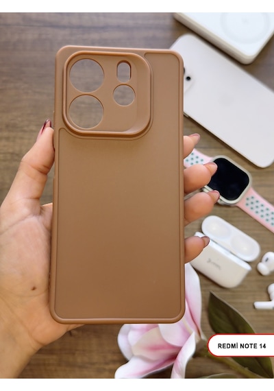 Redmi Note 14 4g / 5g Uyumlu Kamera Korumalı Darbeye Dayanıklı Renk Atmayan Keep Silikon Kılıf Kahverengi Redmi Note 14 4g / 5g Uyumlu Kamera Korumalı Darbeye Dayanıklı Renk Atmayan Keep Silikon Kılıf Kahverengi