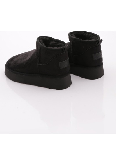 Pierre Cardin Benetton Bn-50167 Kadın Ugg Bot Siyah