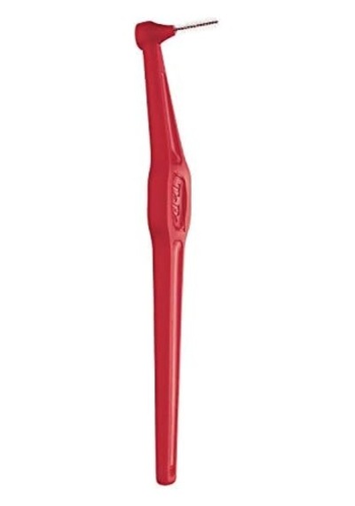 Angle Iso Boyut 2: 0,5 Mm Kırmızı Açılı Aralıklı Fırça 1 X 6 Adet Açık Ahşap