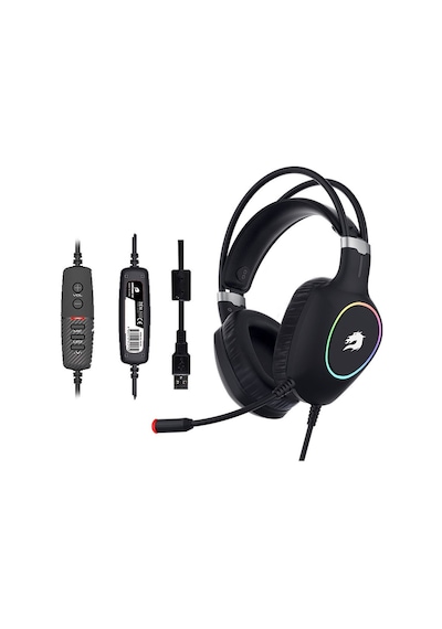 Gamebooster Zen H05 Rainbow 7.1 Titreşimli Kulak Üstü Oyuncu Kulaklığı