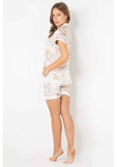 Doremi Blossom Kısa Kollu Şortlu Pijama Takımı Çok Renkli