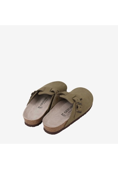Khaki Terlik Erkek G105944 Genuins Rıva Velour Kaki Haki