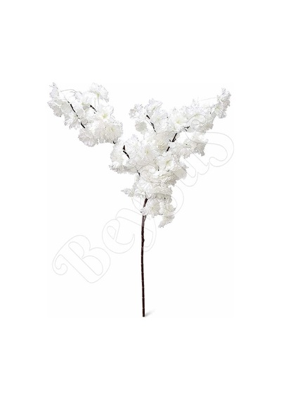 Yapay Çiçek Bahar Dalı 90 Cm Beyaz