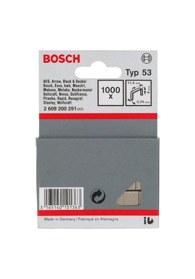 Professional Accessories Zımba Teli, Gri, 1000 Adet