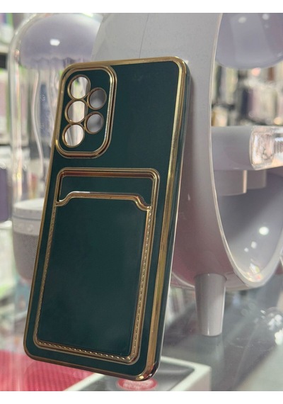 Samsung Galaxy Uyumlu A33 Kartlıklı Ve Lens Korumalı Kılıf