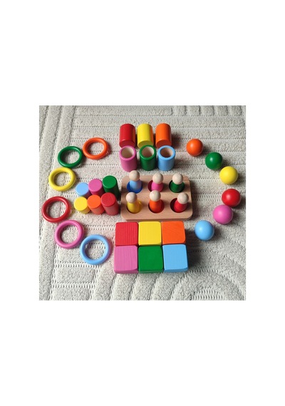 Montessori Eşleştirme Seti 6 Takım