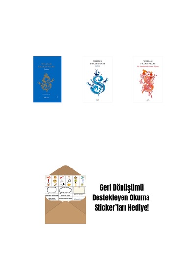 Fırtına Ciltli + Fırtına + Bir Yazdönümü Gecesi Rüyası + Okuma Sticker'ları
