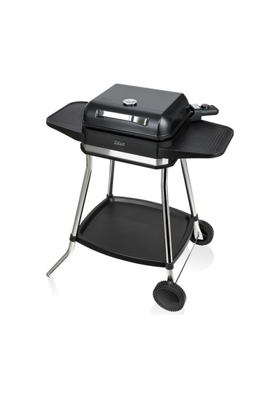 Zilan ZLN2501 3000 W Elektrikli Barbekü Mangal Standlı Kapaklı Döküm Izgara