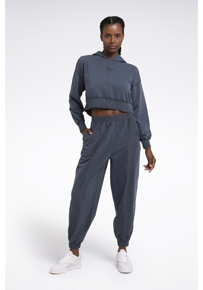 Reebok Belında Hoodıe Mavi Kadın Sweatshirt 000000000101908325