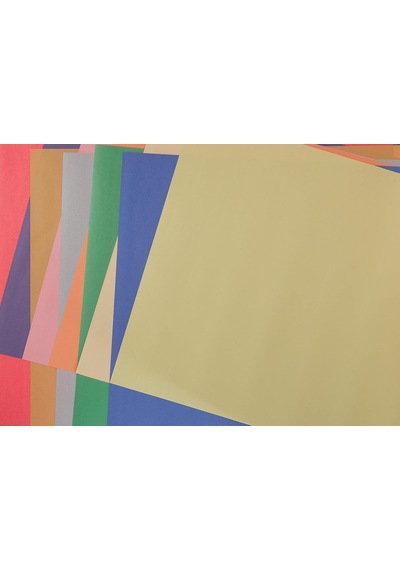 Subor Fon Kartonu 10 Renk 50x70 Cm Poşet İçinde