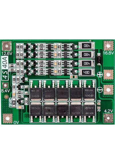 4s 14.8v/16.8v 40a Şarj Ve Deşarj Koruma Kartı 18650 14.4v Matkaplar İçin Kullanılır 4533