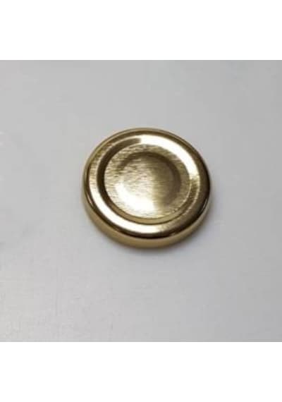 63 mm Gold Kavanoz Kapağı '' 10 Adet ''
