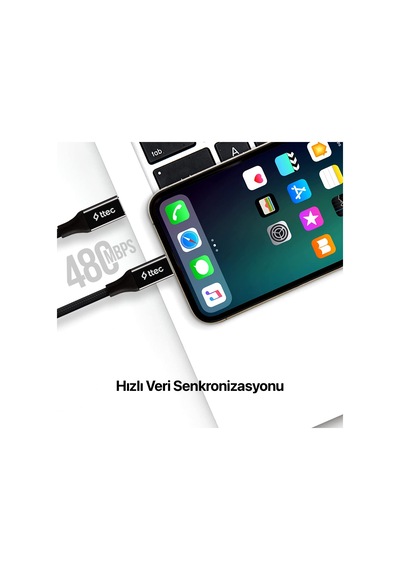 Alumicable Usb-c - Lightning Hızlı Şarj Kablosu 150cm Standart