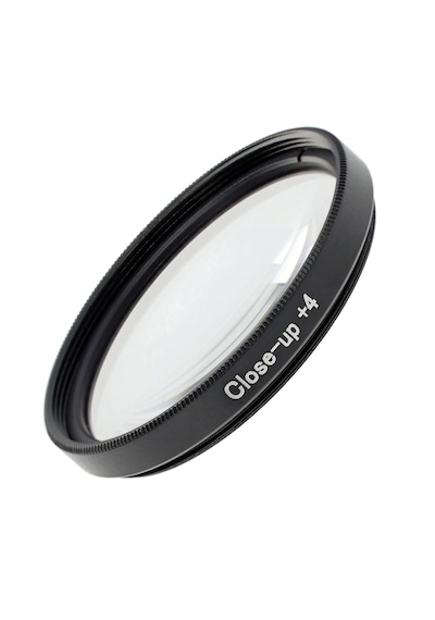 Ayex 40.5mm Close-up Filtre Seti 4 Lü +1, +2, +4, +10 Optik Cam, Metal Çerçeve, Taşıma Çantalı
