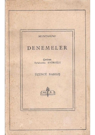 Denemeler - Montaigne 2. El
