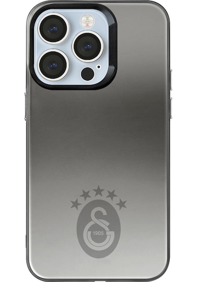 Apple Apple iPhone 14 Pro Uyumlu Galatasaray 5 Yıldız Tek Renk Arma Premium Lisanslı Telefon Kılıfı