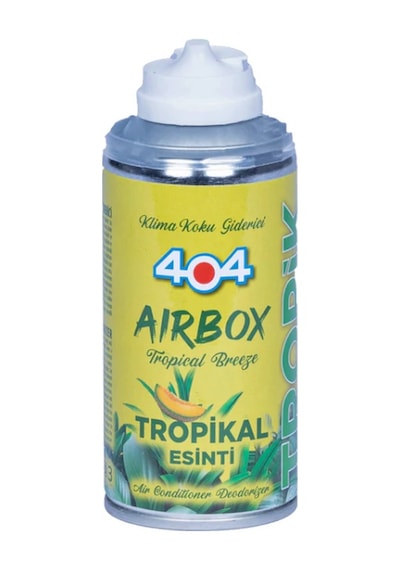 404 Airbox Tropikal Esintisi Araç Klima Kokusu Bombası 150 Ml - Klima Koku Giderici Sprey