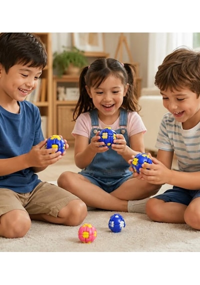 Spinner Ball Bas Döndür Stres Topu Bas Çevir Çarkı - 1 Adet