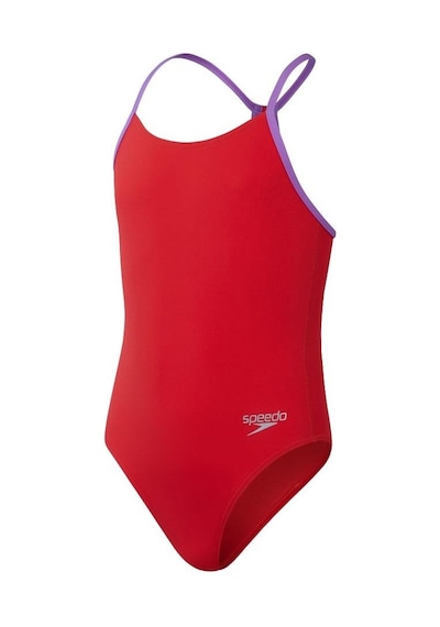 Speedo Endurance Plus Kız Çocuk Yüzücü Mayosu 8-00318616144 Kırmızı