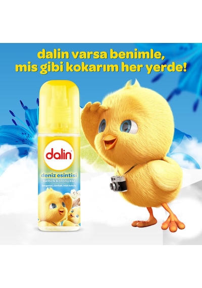 Dalin Deniz Esintisi Bebek Kolonyası 100 Ml 3 Adet