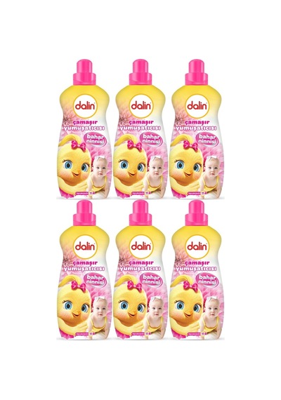 Çamaşır Yumuşatıcı 1500ml Bahar Ninnisi 6 Lı Set Bebeklere Özel