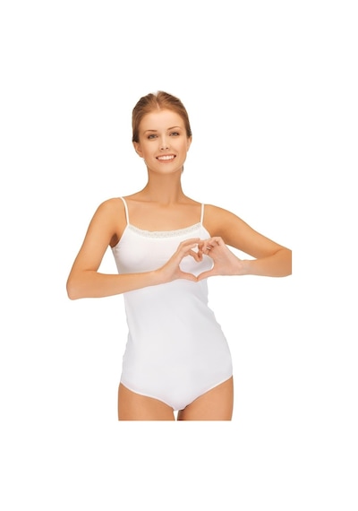 Miorre Modal Dantelli Çıtçıtlı Body