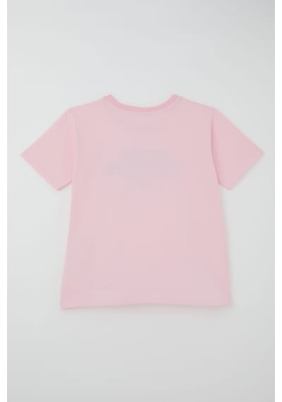Breeze Kız Çocuk Kısa Kollu Pantolonlu Takım Kabartmalı Şönil Yazı Nakışlı 9-14 Yaş , Pembe Breeze Kız Çocuk Kısa Kollu Pantolonlu Takım Kabartmalı Şönil Yazı Nakışlı 9-14 Yaş , Pembe