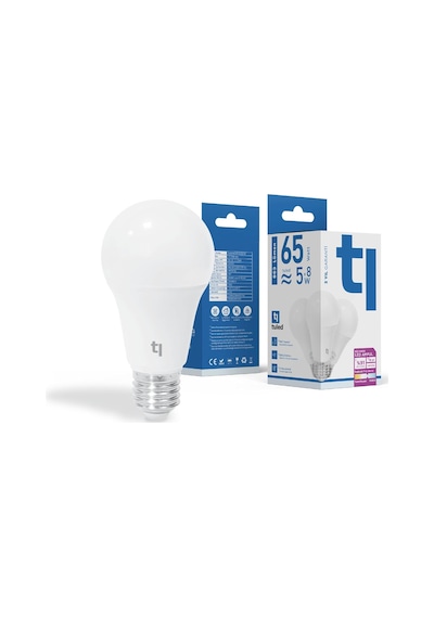Redeem Plus A60a E27 Led Ampul, Titreşimsiz, Göz Konforu, 863 Lümen, Beyazı, 5000 Kelvin Standart