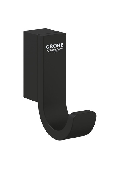 Grohe Selection Tekli Havlu Askısı Phantom Black - 41216kf0 Siyah