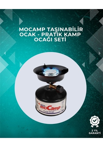 220 Gr Tüpüyle 4 Saat Yanabilen Verimli Kamp Ocağı Açık Gri