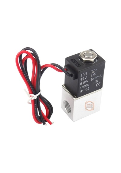 12v Solenoid Valf- 2 Konumlu 2 Yönlü Pnömatik Valf Vana -2v025-08