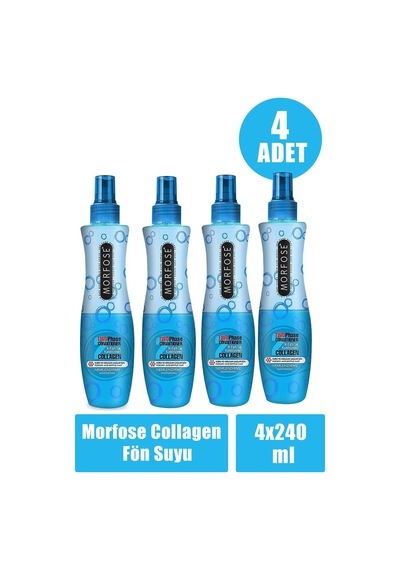 Morfose Collagen Fön Suyu 240 Ml 4 Adet