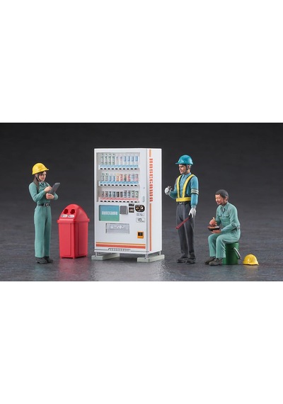 1/35 İnşaat İşçileri Set B Maketi, Hasegawa 66006