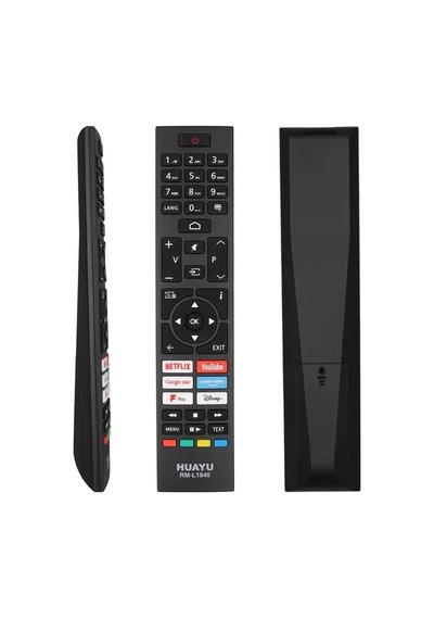 Hubrendy Sh Rm-l1840 Vestel Netflix Youtube Prime Video Google Play Disney+ Tuşlu Lcd Led Tv Kumanda