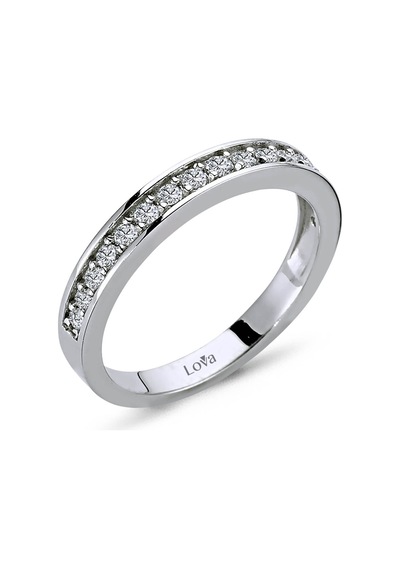 Lova 0,30 Karat Pırlanta Yarımtur Yüzük - 1010068
