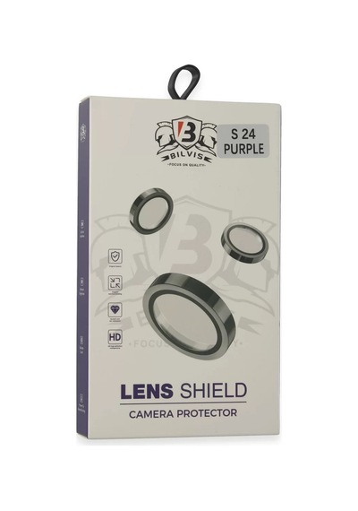 Newface Samsung Galaxy S24 Bilvis Titan Kamera Lens - Derin Mor