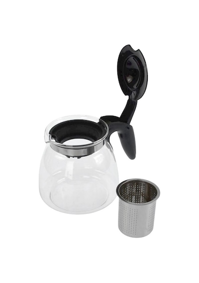 Philips Hd7301 Daily Collection İle Uyumlu Çelik Süzgeçli Cam Demlik - 900 Ml