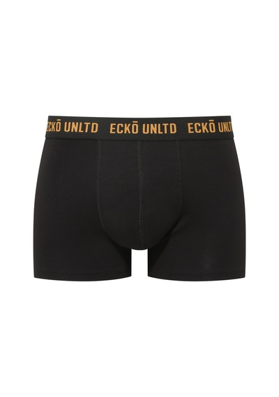 U.S. Polo Assn. Ecko Sarı - Siyah - Baskılı 3'lü Boxer Sarı - Siyah - Baskılı