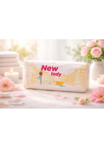 New Lady Hijyenik Ped Normal Tekli Paket 10'lu Ped