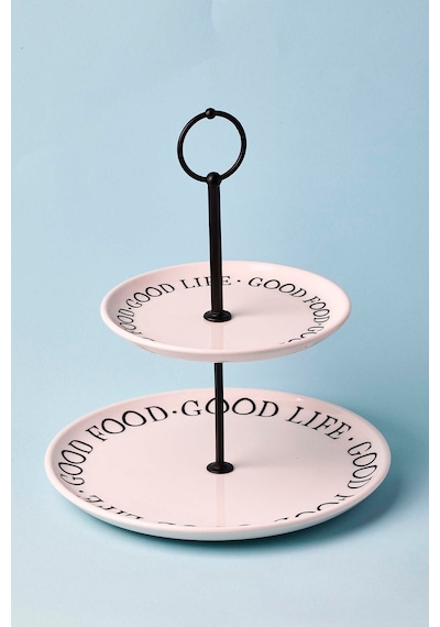 Good 2 Katlı Kurabiyelik 20cmx26cm Pembe Pembe