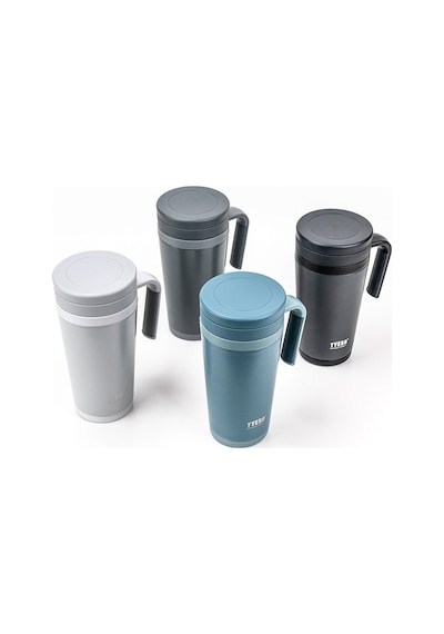 Tyeso Business Vakumlu Çay Demleme Ve Kahve Bardağı 500 Ml-Mavi