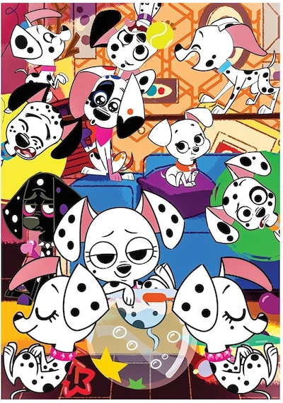 Dal709 Ks Dalmation - 50 Parça Puzzle