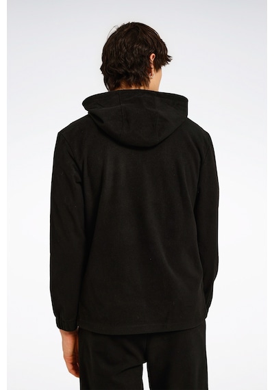 Reebok Id -f Fleece Hoodıe Siyah Erkek Polar Siyah