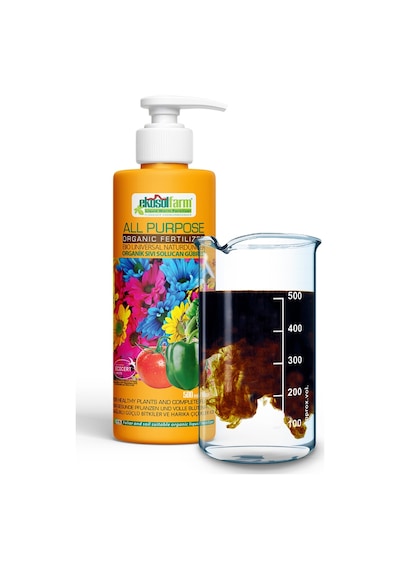 EkosolFarm Solucan Gübresi 1,5 Kg + Ekosolfarm Sıvı Solucan Gübresi 500 Ml