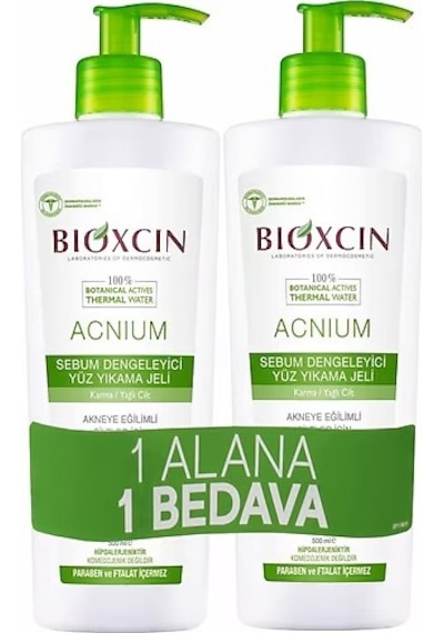 Bıoxcın Acnıum Jel 500ml 1+1 Hediye