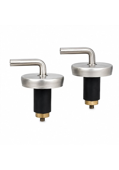 2pcs Üstten Sıkmalı Metal Klozet Kapak Menteşesi Vidası Çr