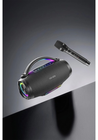 Ven-dens Vd-spk026m 160 W Bluetooth 5.3 Taşınabilir Hoparlör, 12000 Mah Batarya, Led Işık, Siyah